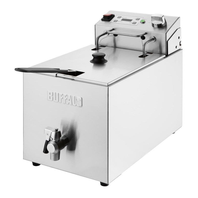 Elektriskā friteuze ar taimeri - 1 x 8L - Buffalo Elektriskā friteuze ar taimeri - 1 x 8L - Buffalo