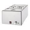 Bain-Marie Ar Tvertnēm - 2 x GN 1/3 un 2 x GN 1/6 - Buffalo
