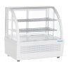 White Countertop Refrigerated Display - 2 Shelves - 100 L - Polar