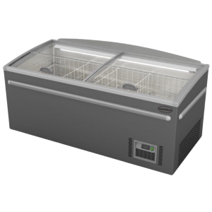 Gray Chest Freezer for Supermarket - 630 L
