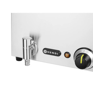 Bain-Marie ar iztukšošanas krānu - 3 GN 1/3 - HENDI