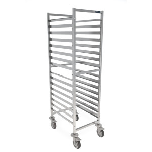 Chariot de Boulangerie Transversal en Inox - 16 Niveaux - Mychef