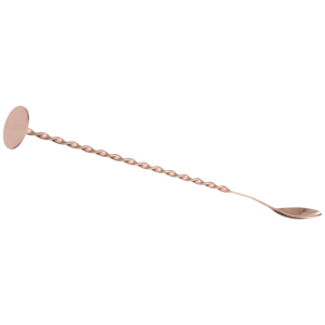 Kokteiļu karote ar vara piestu - 280 mm