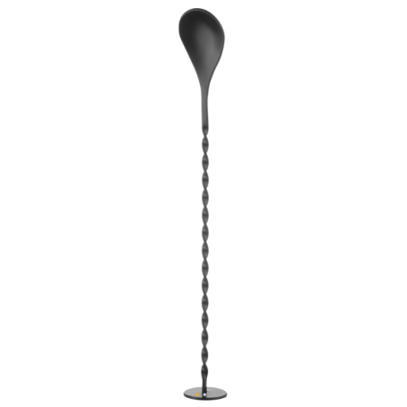 Kokteiļu karote ar piestu melnā krāsā - 280 mm