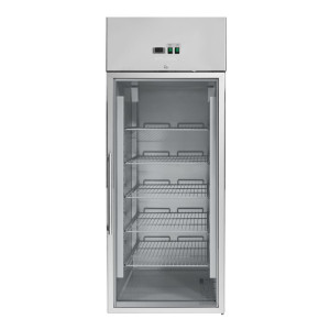 Ar stiklotais pozitīvais ledusskapis - 650 L - Dynasteel