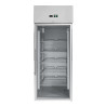 Ar stiklotais pozitīvais ledusskapis - 650 L - Dynasteel