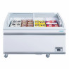 Vitrine Refržerēta Negatīva Sērija G 500L - Polar