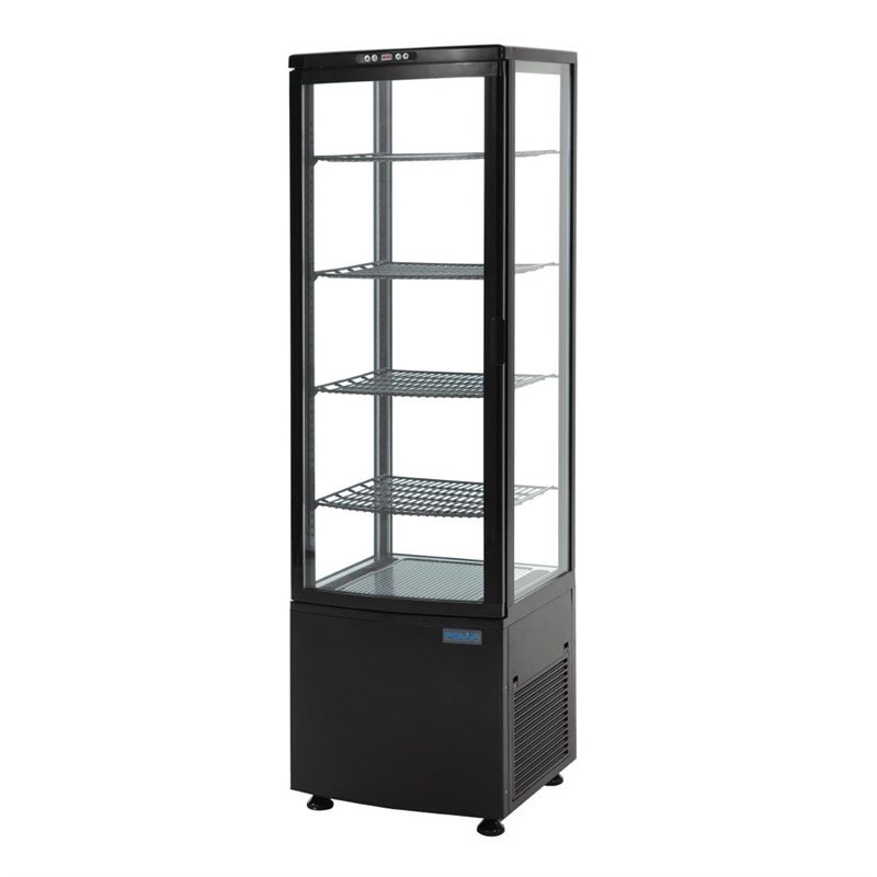 Vitrine Atdzesēta Melna Series C 235 L - Polar Vitrine Atdzesēta Melna Series C 235 L - Polar