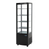 Vitrine Atdzesēta Melna Series C 235 L - Polar