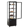Vitrine Atdzesēta Melna Series C 235 L - Polar
