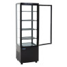 Vitrine Atdzesēta Melna Series C 235 L - Polar