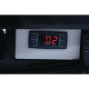 Vitrine Atdzesēta Melna Series C 235 L - Polar
