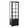 Vitrine Atdzesēta Melna Series C 235 L - Polar