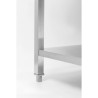Inox galda Dynasteel: Profesionāļi ēdināšanā, Nerūsējošais tērauds