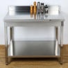 Dynasteel Stainless Steel Table: Professional catering, Stainless steel