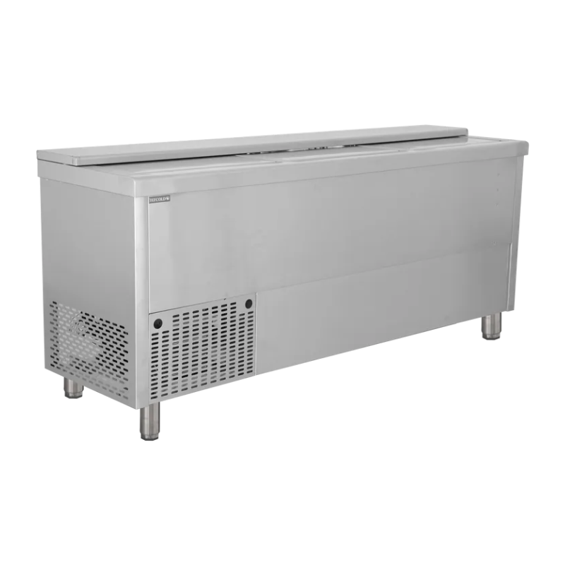 Refrigerator Beverage Chest Stainless Steel - 615 L - TEFCOLD