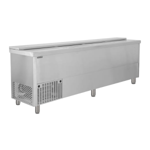 Refrigerator Beverage Chest Stainless Steel - 790 L - TEFCOLD
