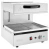 Regulējams augstums plīts un salamandras grils - 2800 W