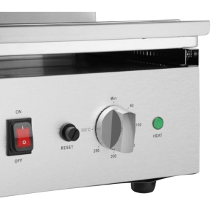 Regulējams augstums plīts un salamandras grils - 2800 W