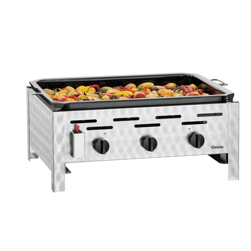Gas Combo Grill - 3 Burners