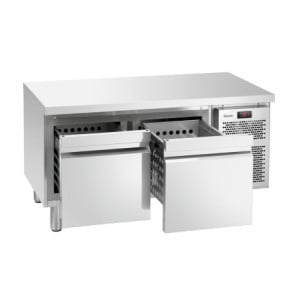 Positive Refrigerated Table 2 Doors GN 1/1 with Undercounter