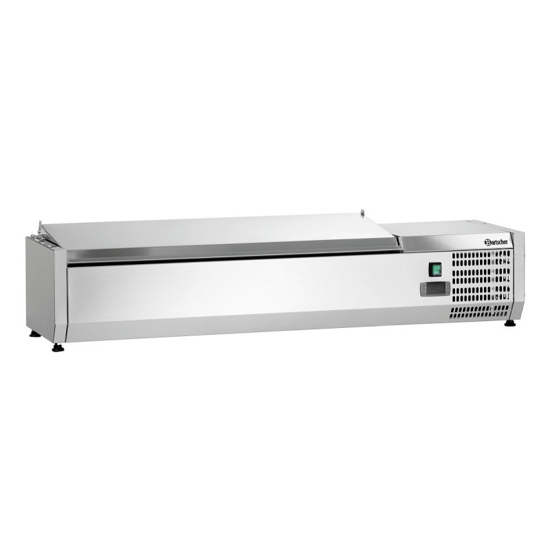 Refrigerated Saladette to Place Stainless Steel - 5 x GN 1/4