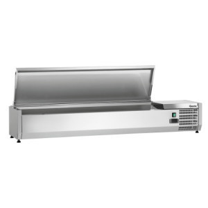 Refrigerated Saladette to Place Stainless Steel - 7 x GN 1/4