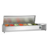 Refrigerated Saladette to Place Stainless Steel - 7 x GN 1/4