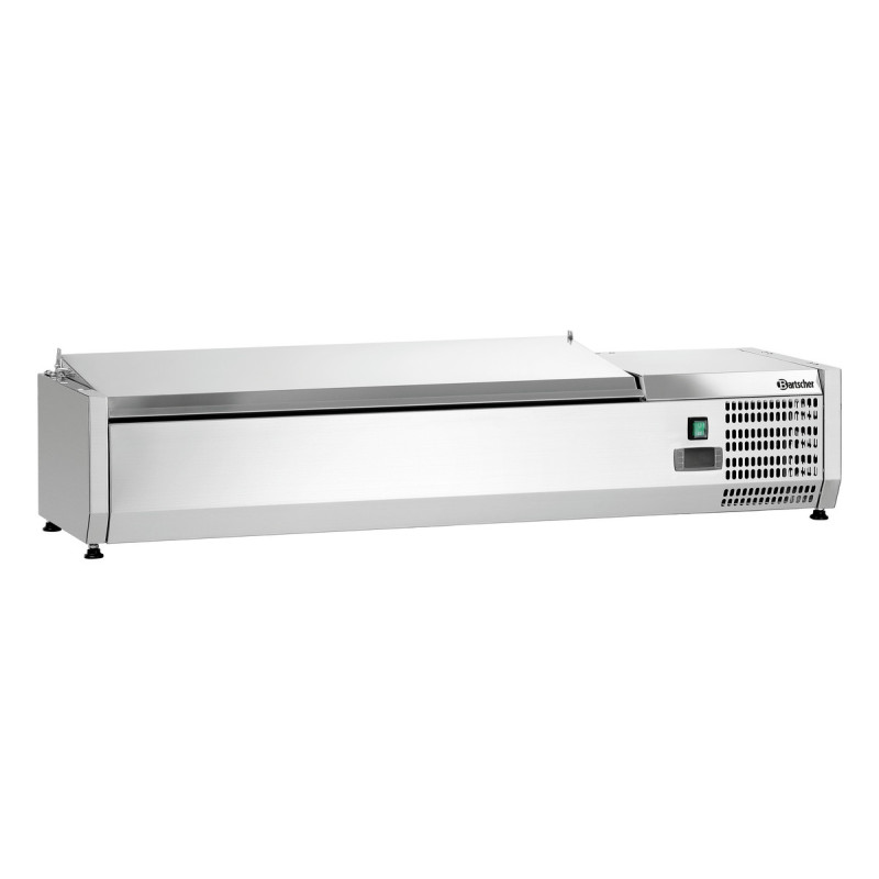 Refrigerated Saladette to Place Stainless Steel - 3 x GN 1/3 + 1 x GN 1/2