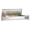 Refrigerated Saladette to Place Stainless Steel - 5 x GN 1/3 + 1 x GN 1/2