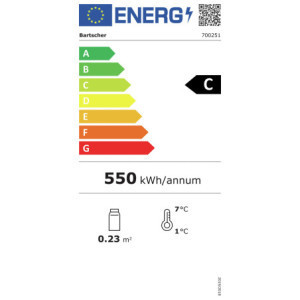 Vitrīna ar dzesēšanu - 67 L
