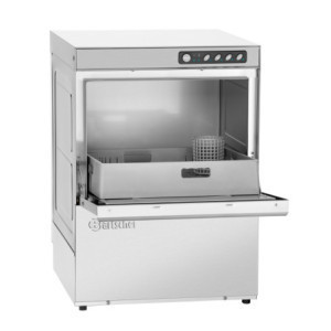 Dishwasher with Drain Pump, Softener, and Detergent Dispenser - 50 x 50 cm - Bartscher