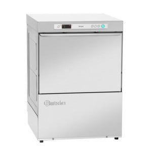 Dishwasher with Drain Pump, Softener, and Detergent Dispenser - 50 x 50 cm - Bartscher