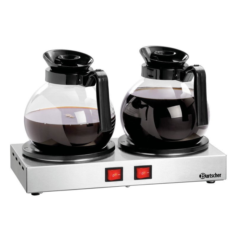 Chauffe Cafetière - 2 Plāksnes - Bartscher