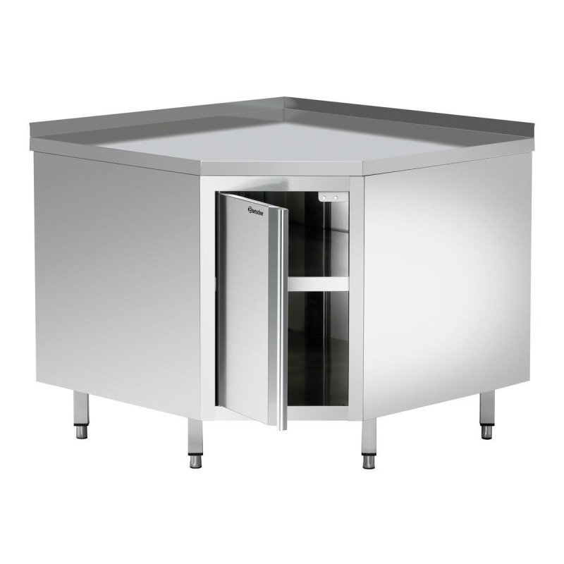 Meuble d'Angle en Inox - L 1000 x P 1000 mm - Bartscher