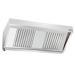 Sienas nosūcējs ar motoru un apgaismojumu - L 1500 x P 700 mm - Bartscher