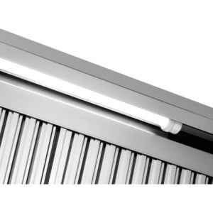 Sienas nosūcējs ar motoru un apgaismojumu - L 1500 x P 700 mm - Bartscher