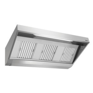 Sienas nosūcējs ar motoru un apgaismojumu - L 1800 x P 900 mm - Bartscher