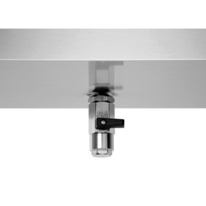 Sienas nosūcējs ar motoru un apgaismojumu - L 1800 x P 900 mm - Bartscher