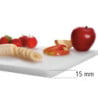 Griešanas dēlis 400 x 300 mm - Balts - 15 mm biezums - Bartscher