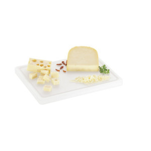 Griešanas dēlis 325 x 265 mm - Balts - 20 mm biezums - Bartscher