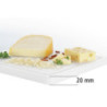 Griešanas dēlis 325 x 265 mm - Balts - 20 mm biezums - Bartscher