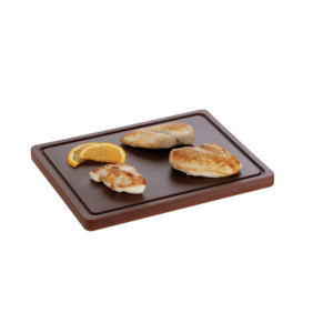 Griešanas dēlis 325 x 265 mm - Brūns - 20 mm biezums - Bartscher