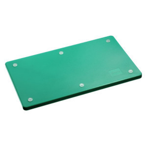 Griešanas dēlis 530 x 325 mm - Zaļš - 20 mm biezums - Bartscher