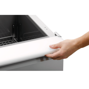 Saladette ar divām durvīm - 2 x GN 1/1 un 3 x GN 1/6