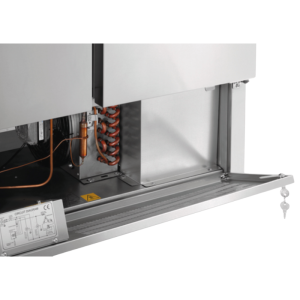 Saladette ar divām durvīm - 2 x GN 1/1 un 3 x GN 1/6