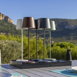 Plateau de Chargement Induction pour 6 Lampes de Table - Kelly Plate - Lumisky