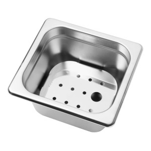 Egouttoir en Inox - GN 1/6 - Gastronoble