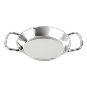 Mini Paella trauks no nerūsējošā tērauda 120mm - Gastronoble
