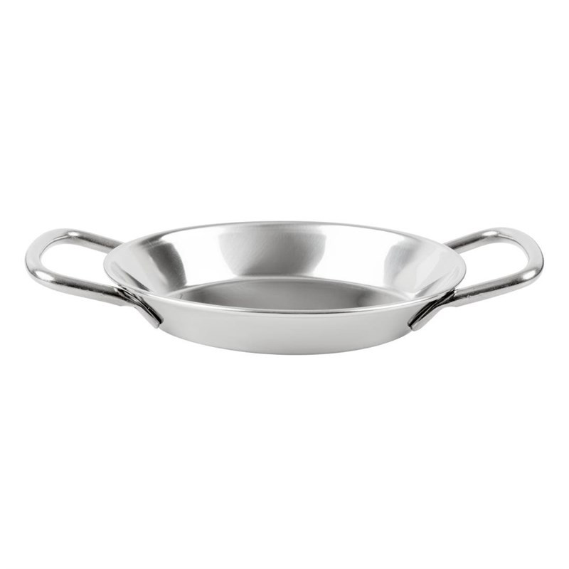 Mini Paella trauks no nerūsējošā tērauda 120mm - Gastronoble